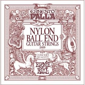   Ernie Ball Black & Gold Nylon Ball End - klasszikus gitárhúr készlet