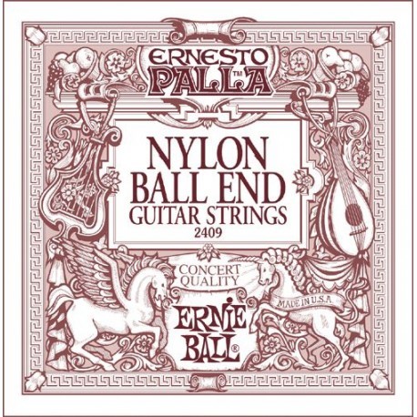 Ernie Ball Black & Gold Nylon Ball End - klasszikus gitárhúr készlet