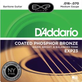   D'Addario EXP23 - 016-070 western/ akusztikus gitárhúr készlet, bevonatos