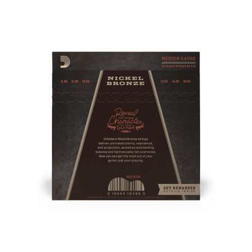 D'Addario EXP23 - 016-070 western/ akusztikus gitárhúr készlet, bevonatos