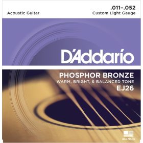   D'Addario EJ26 Phos Bronze 011-052 - western/ akusztikus gitárhúr készlet