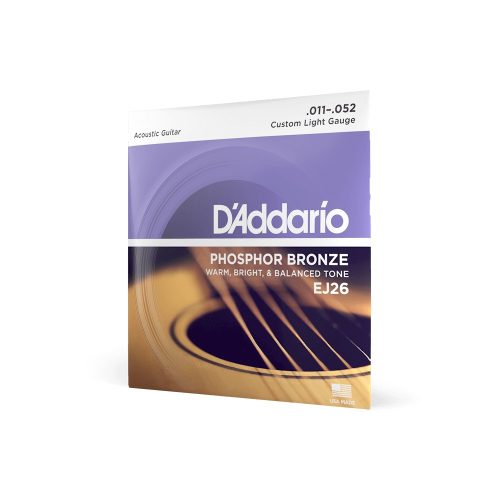 D'Addario EJ26 Phos Bronze 011-052 - western/ akusztikus gitárhúr készlet