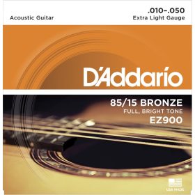   D'Addario EZ900 85/15 010-050 - akusztikus/ western gitár húrkészlet
