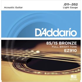  D'Addario EZ910 85/15 011-052 - akusztikus/ western gitár húrkészlet