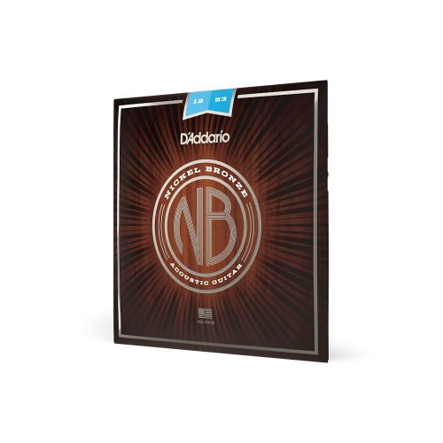 D'Addario NB1253 Nickel Bronze Lite 012-053 - western/ akusztikus gitárhúr készlet