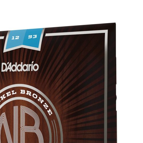 D'Addario NB1253 Nickel Bronze Lite 012-053 - western/ akusztikus gitárhúr készlet