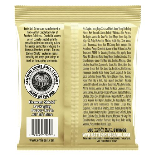 Ernie Ball Folk Nylon Clear & Gold Ball End klasszikus/western (akusztikus) gitárhúr készlet