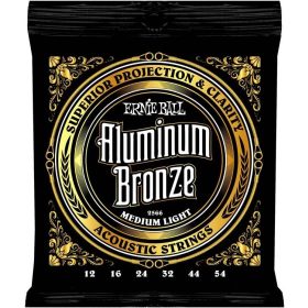   Ernie Ball 12-54 Aluminium Bronze Medium Light - western / akusztikus gitárhúr készlet