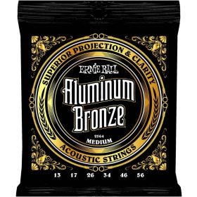   Ernie Ball 13-56 Aluminium Bronze Medium - western / akusztikus gitárhúr készlet