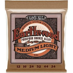   Ernie Ball 12-54 Earthwood Phos. Bronze Medium Light  - western/ akusztikus gitárhúr készlet