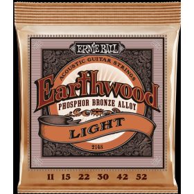  Ernie Ball 11-52 Earthwood Phos. Bronze Light - western/ akusztikus gitárhúr készlet