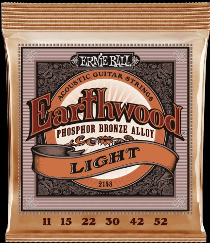 Ernie Ball 11-52 Earthwood Phos. Bronze Light - western/ akusztikus gitárhúr készlet
