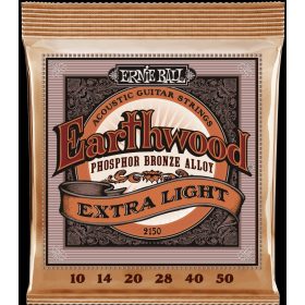   Ernie Ball 10-50 Earthwood Phos. Bronze Extra Light - western/ akusztikus gitárhúr készlet