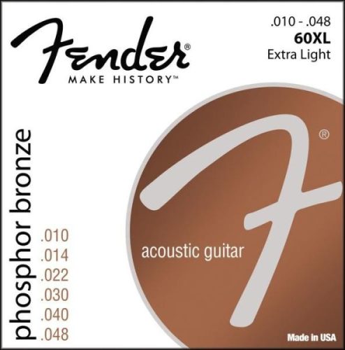 Fender 60XL 10-48 Phos. Bronze Light - western / akusztikus gitárhúr készlet