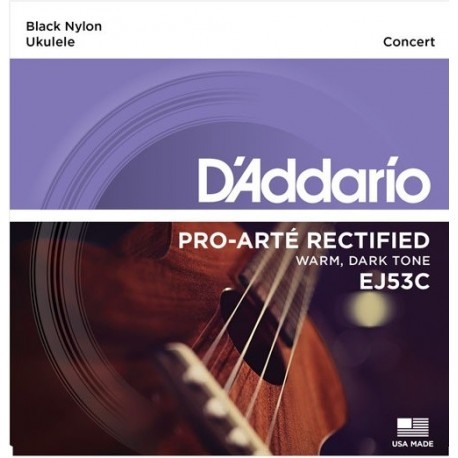 D'Addario EJ53C Ukulele Pro Arte - koncert ukulele húrkészlet