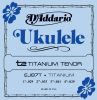 D'Addario EJ87T Tenor Ukulele Titanium - ukulele húrkészlet tenor ukulelére