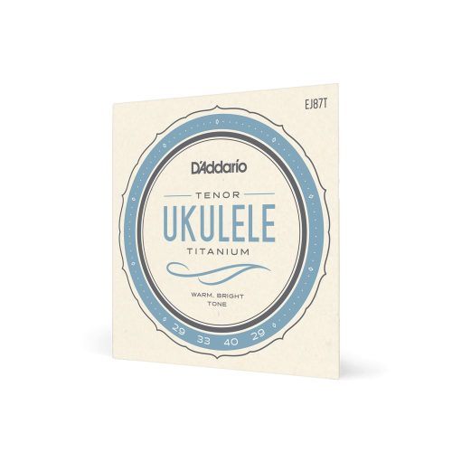 D'Addario EJ87T Tenor Ukulele Titanium - ukulele húrkészlet tenor ukulelére