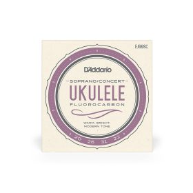   D'Addario EJ99SC Sopran/Concert Fluorcarbon- ukulele húr