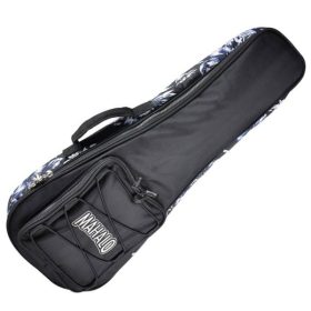 Mahalo koncert ukulele tok, bélelt puhatok, fekete