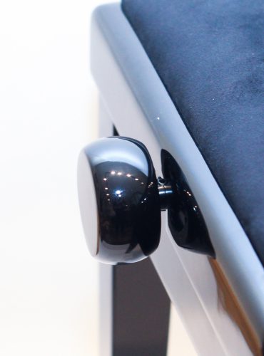 Ambiente zongorapad AMB23-PBK-VBK fekete fényes+fekete bársony