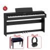Roland F-107-BK - digitális zongora szett kiegészítőkkel