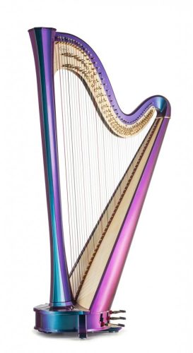 Salvi Rainbow SG-47 húros elektroakusztikus hárfa / electric harp netto 19.900 €