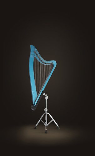 Salvi DELTA C 29 húros elektromos hárfa carbon / electric harp carbon bevezető áron netto 6.000 €