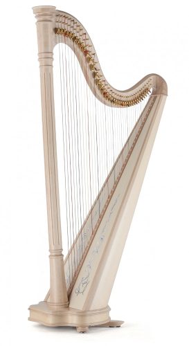 Salvi ANA 40 húros kampós hárfa / professional lever harp netto 5.000 €