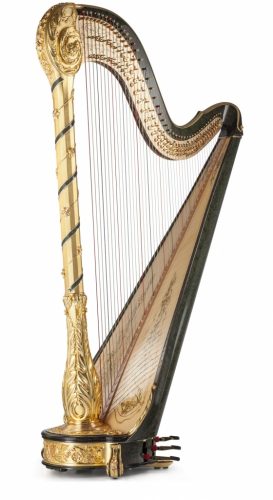 Salvi VICTORIA pedál hárfa premium / concert grand harp netto 110.000 €