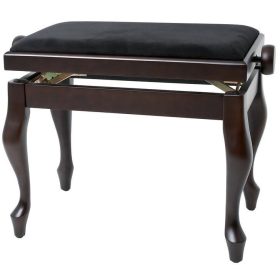 Gewa Deluxe Classic hárfaszék matt rózsafa, fekete ülés