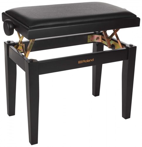 Roland hárfaszék fekete, fekete ülés