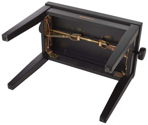 Roland hárfaszék fekete, fekete ülés