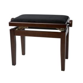 Gewa Deluxe hárfaszék matt dió, fekete ülés