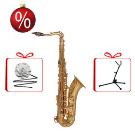   Roy Benson TS-202 tenor szaxofon karácsonyi szett állvánnyal és belső törlővel 