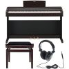Yamaha YDP-145R Arius - digitális zongora szett, rózsafa kiegészítőkkel
