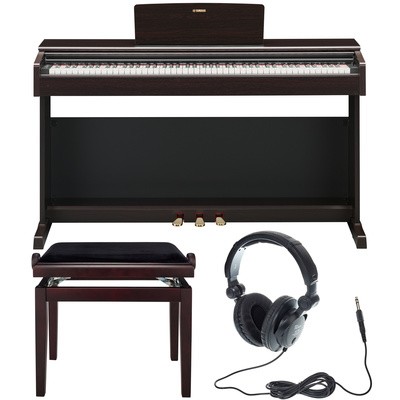 Yamaha YDP-145R Arius - digitális zongora szett, rózsafa kiegészítőkkel