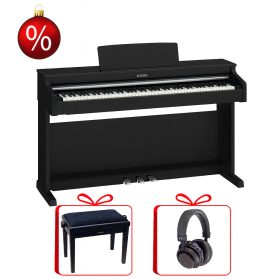 Yamaha YDP-165B Arius - digitális zongora, fekete szett