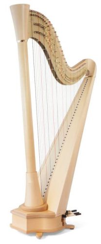 Camac Clio pedál hárfa 44 húros/ pedal harp netto 11.250 €