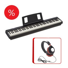   Roland FP-10-BK - digitális zongora ,Gewa HP SIX fejhallgatóval