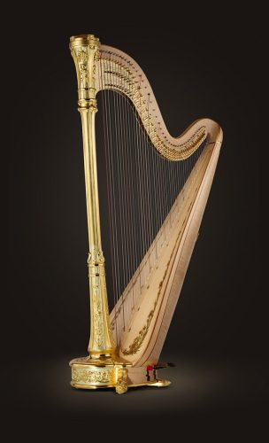 Lyon&Healy Style 11 Gold - prémium pedál hárfa/ premium pedal harp netto 52.000 €