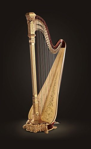 Lyon&Healy Style 3 - prémium pedál hárfa/ premium pedal harp netto 76.000 €