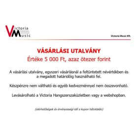Vásárlási utalvány/ Ajándékutalvány 5.000 Ft